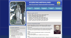 Desktop Screenshot of mi.radomsko.franciszkanie.pl