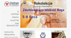 Desktop Screenshot of harmeze.franciszkanie.pl