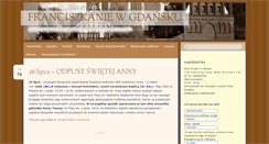 Desktop Screenshot of misje.gdansk.franciszkanie.pl